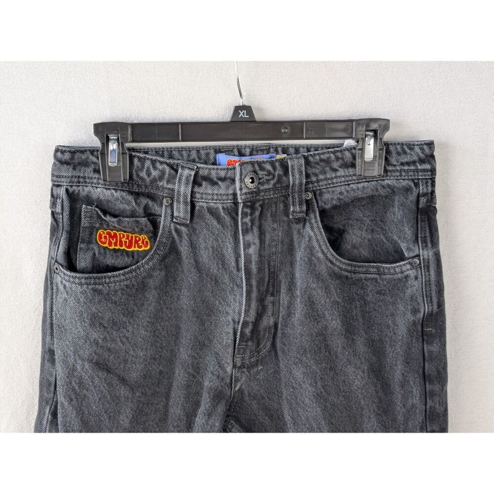 Empyre Relax Fit Skater Jeans Black Women's Size 28 - Picture 4 of 13